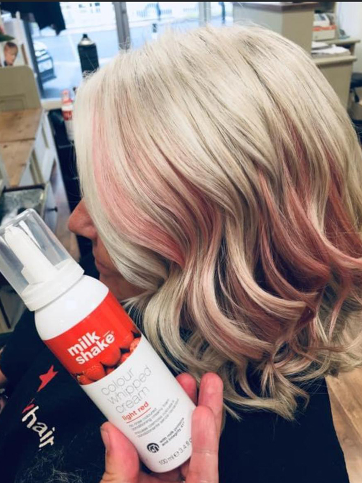 milk shake hair